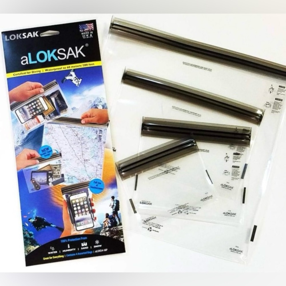 LOKSAK Set of 3 6x6, 9x6, and 12x12